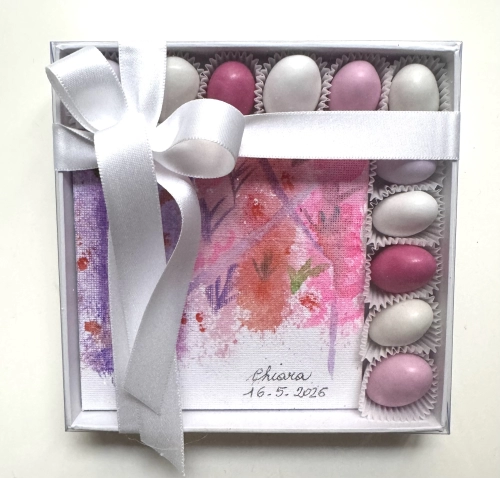 Quadretto  dipinto a mano fantasie miste